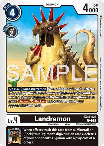 Landramon [EX10-028] [Orden Siniestra]
