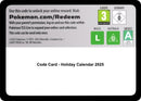 Image for Code Card - Holiday Calendar 2025 (MCAP) - Pokemon