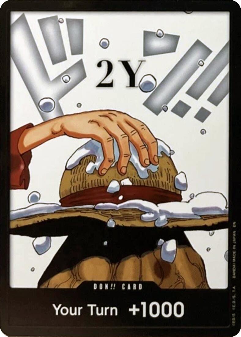 DON!! Card (2Y) (Double Pack Set Vol. 8) [Legacy of the Master]