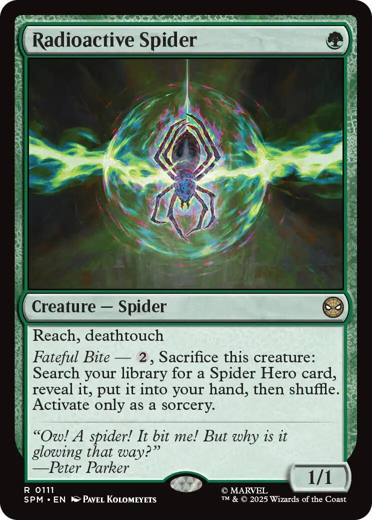Araignée radioactive [Marvel's Spider-Man]