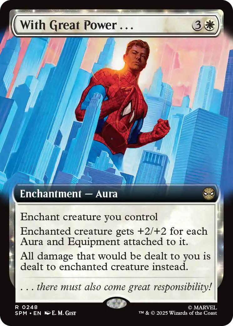 Un grand pouvoir... (Illustration étendue) [Marvel's Spider-Man]