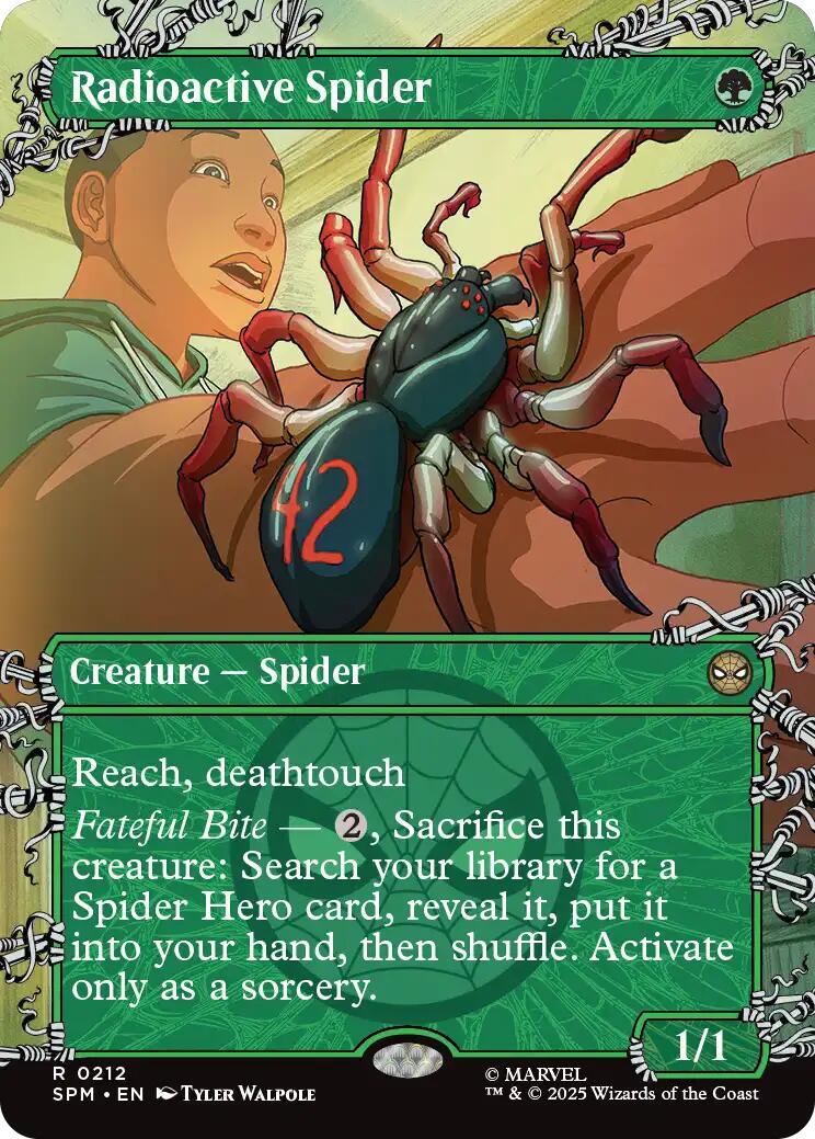 Araignée Radioactive (Sans Bordure) [Marvel's Spider-Man]