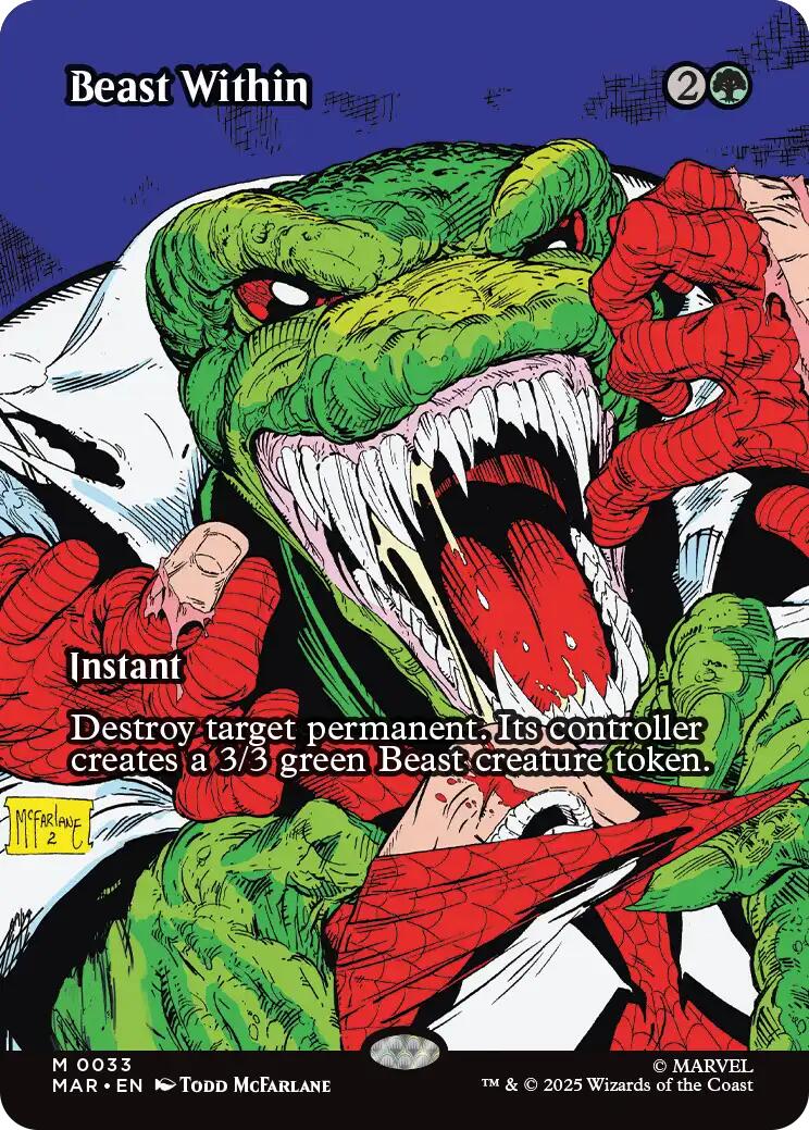 Bête intérieure (Sans bordure) [Marvel Universe: Eternal-Legal]