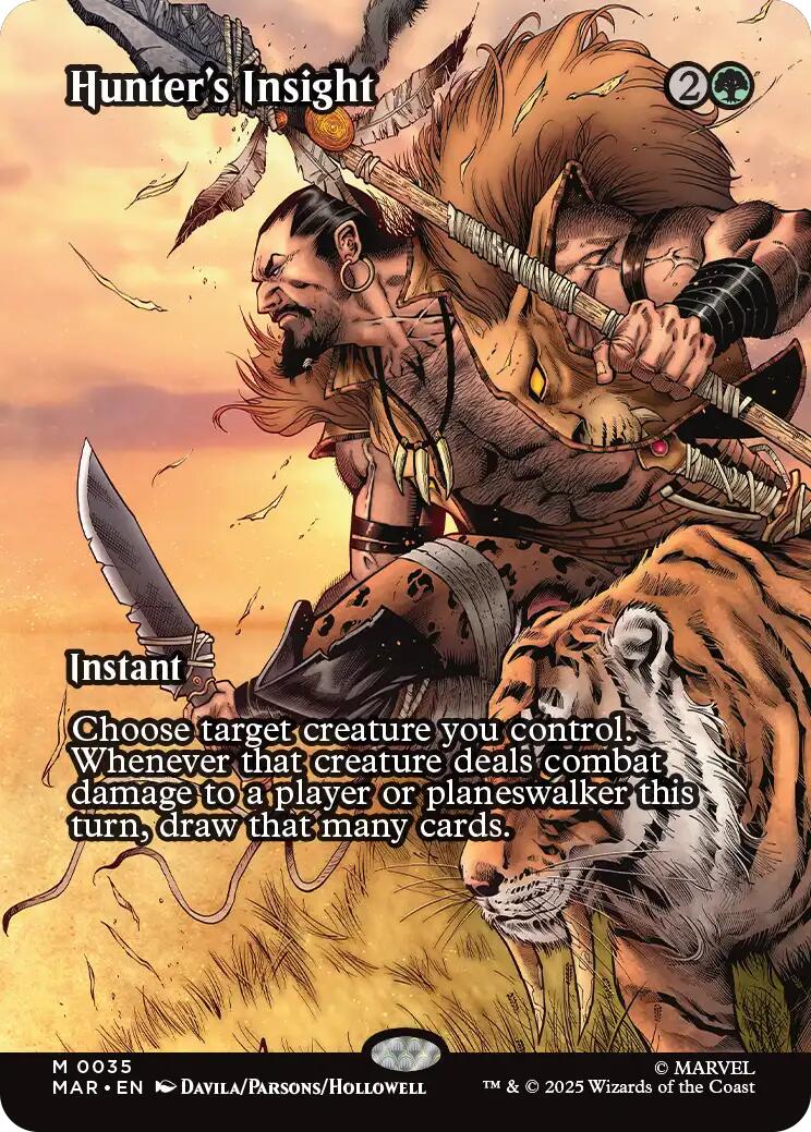 Intuition du chasseur (sans bordure) [Univers Marvel : Éternel-Légal]