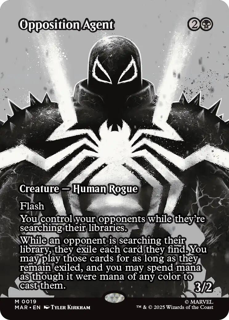 Agent d'opposition (Sans bordure) [Univers Marvel: Éternel-Légal]