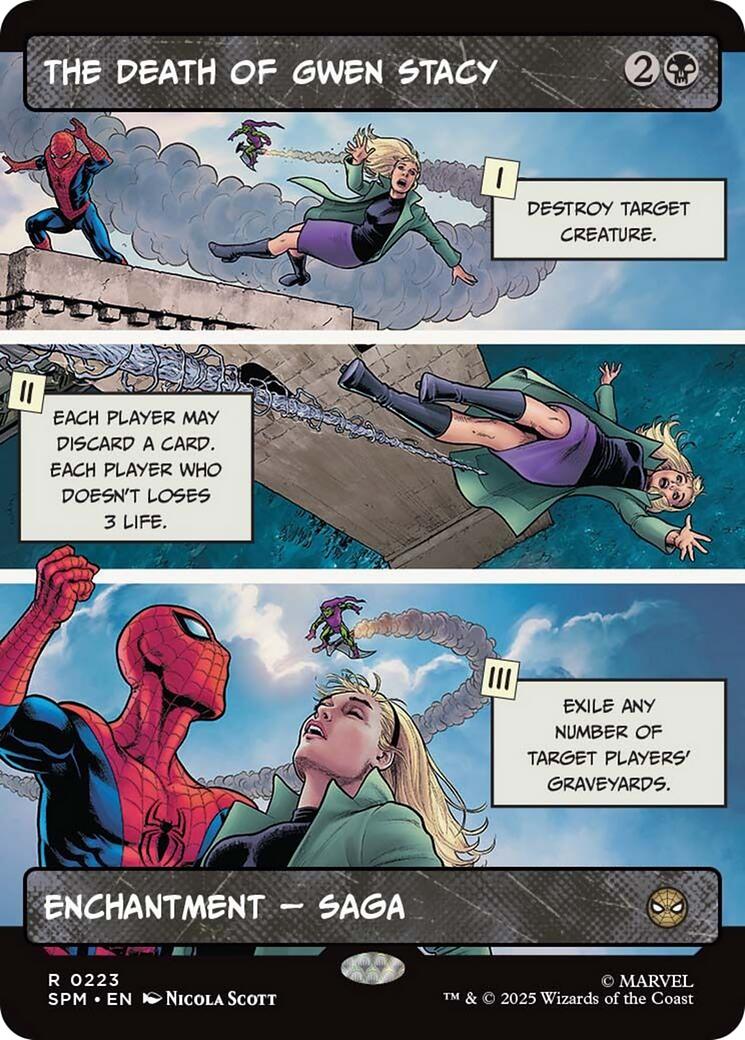 La Mort de Gwen Stacy (Sans Bordure) [Marvel's Spider-Man]