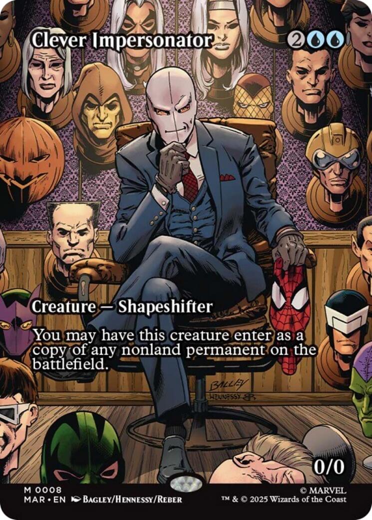 Imitateur astucieux (Sans bordure) [Univers Marvel : Éternel-Légal]