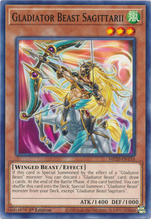 Bête Gladiateur Sagittarii [MP20-FR155] Commune