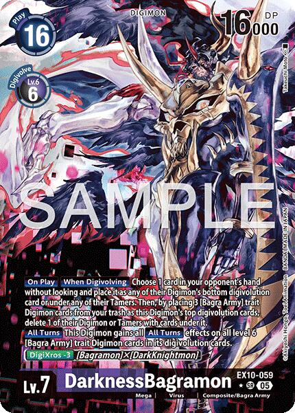 DarknessBagramon [EX10-059] (Illustration alternative) [Ordre sinistre]