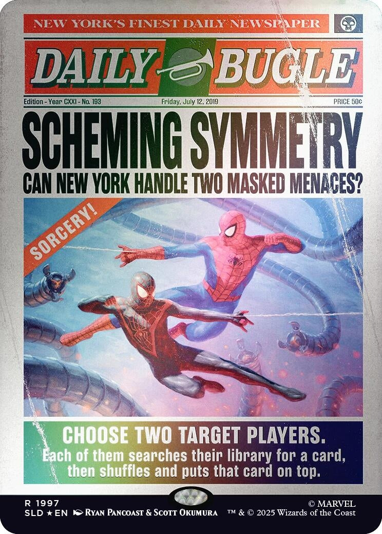Image for Scheming Symmetry (1997) (Rainbow Foil) (1997) - Magic: The Gathering