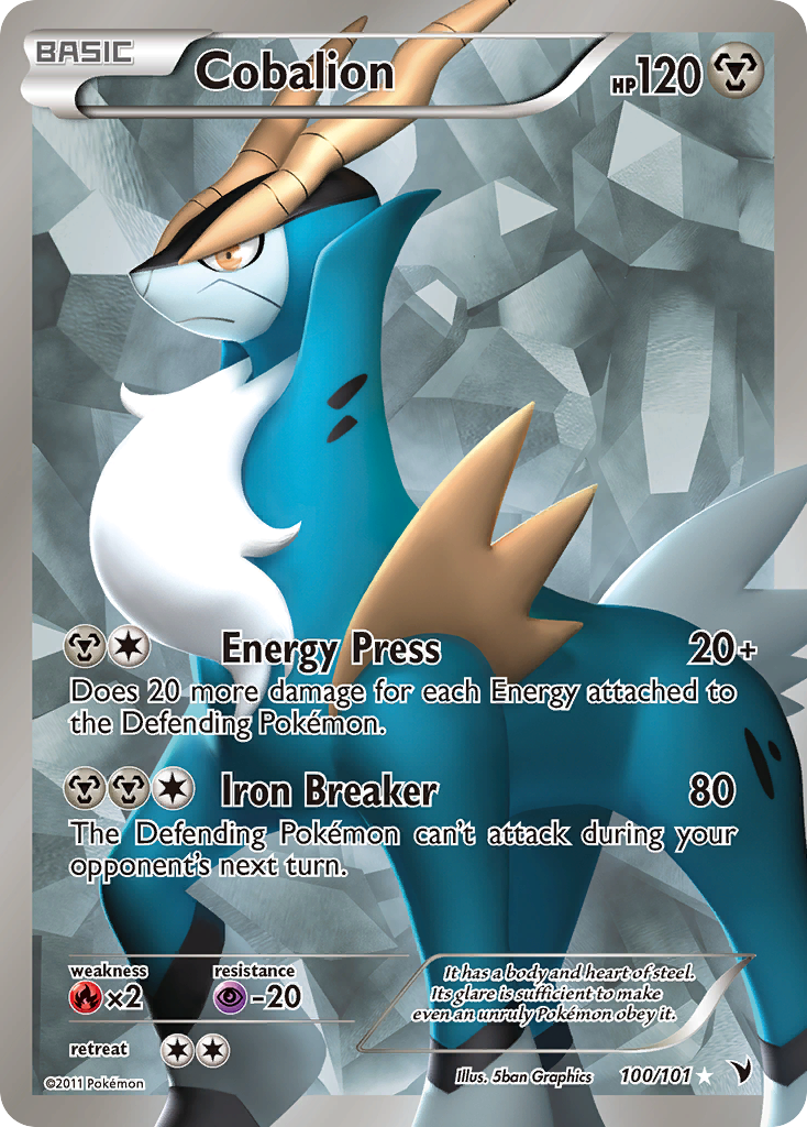 Cobalion (100/101) [Negro y Blanco: Victorias Majestuosas]