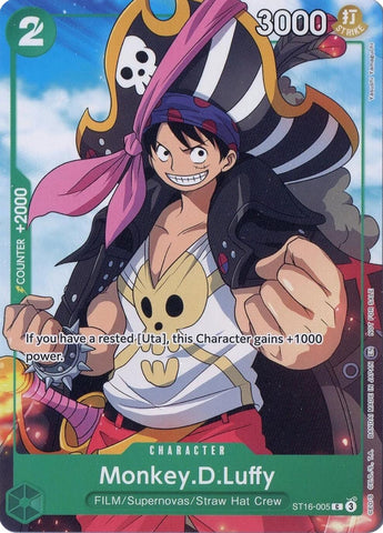 Monkey.D.Luffy (Pack de Bienvenida Vol. 2) [Cartas Promocionales de One Piece]
