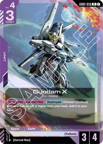 Image for Gundam X (GD02-056) (GD02-056) (GD02) - Gundam Card Game