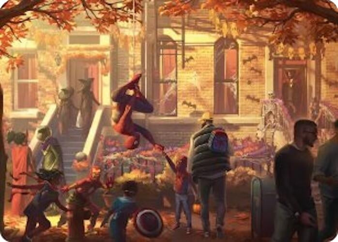 Image for Friendly Neighborhood Art Card (2) - Magic: The Gathering