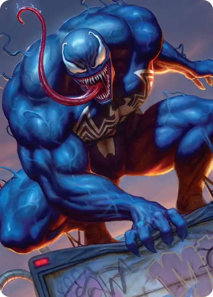 Venom, Dévoreur mortel – Carte artistique [Série artistique Marvel's Spider-Man]