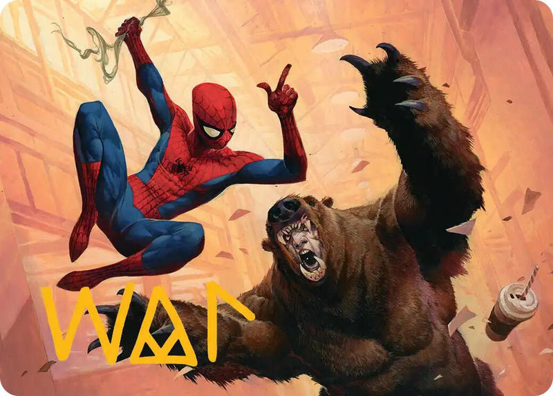 Carte artistique Wisecrack (signature estampée or) [Marvel's Spider-Man Art Series]