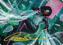 Image for Silk, Web Weaver Art Card (29/54) (Gold-Stamped Signature) (29) - Magic: The Gathering