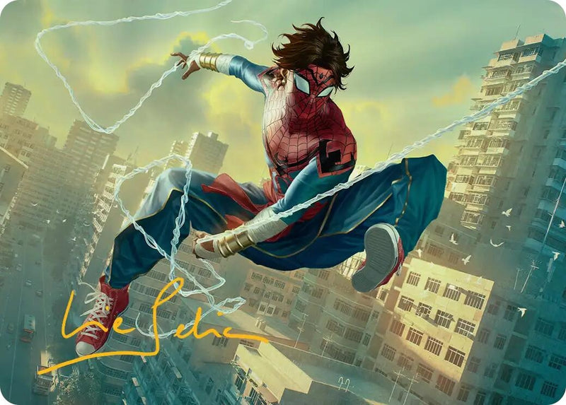 Image for Spider-Man India Art Card (Gold-Stamped Signature) (31) - Magic: The Gathering