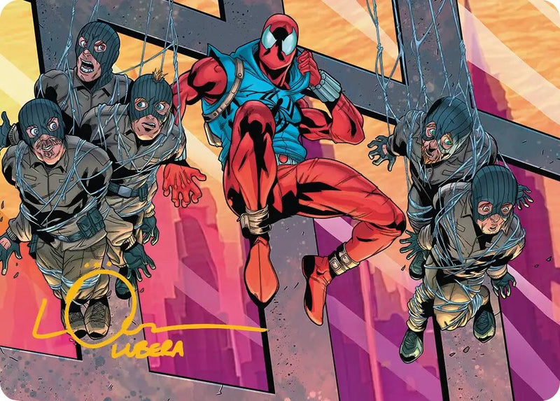 Image for Scarlet Spider, Ben Reilly Art Card (Gold-Stamped Signature) (38) - Magic: The Gathering