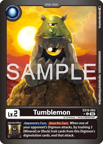 Tumblemon [EX10-003] (Brillante limitée) [Ordre sinistre]