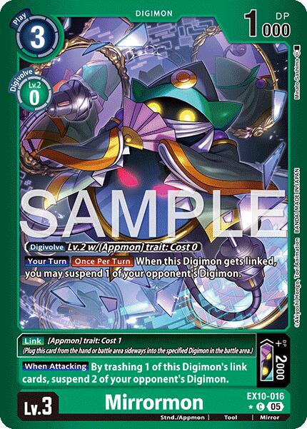 Mirrormon [EX10-016] (Foil Limitée) [Ordre Sinistre]