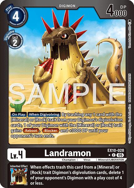 Landramon [EX10-028] (Foil limitée) [Ordre sinistre]