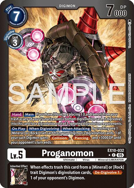 Proganomon [EX10-032] (Foil limitée) [Ordre sinistre]