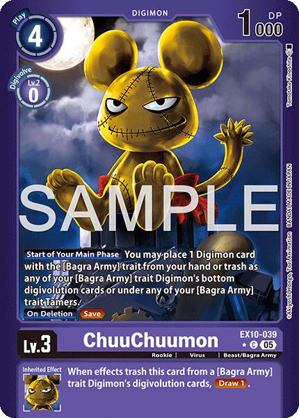 ChuuChuumon [EX10-039] (Foil limitée) [Ordre Sinistre]