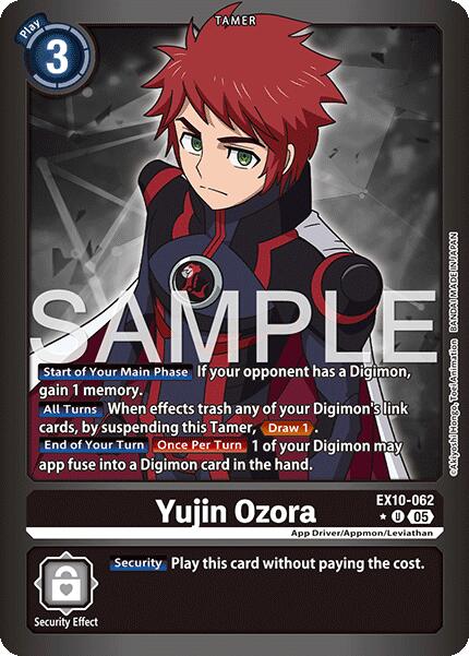 Yujin Ozora [EX10-062] (Brillant limité) [Ordre sinistre]