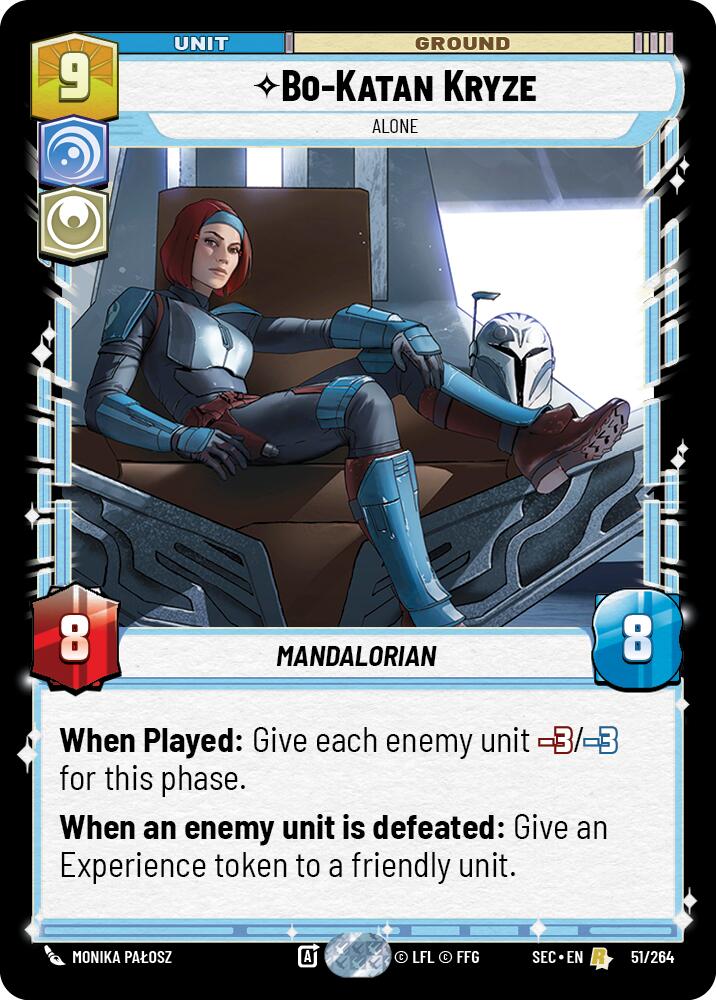 Bo-Katan Kryze - Sola (51/264) (51/264) [Secretos de poder]