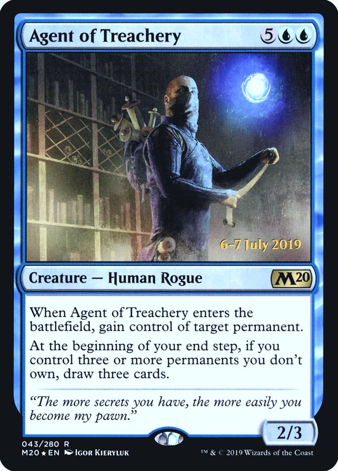 Agent de la traîtrise [Prerelease Promos de l'édition de base 2020]