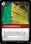 Image for Unlicensed Armory (023/298) (OGN) - Riftbound: League of Legends Trading Card Game