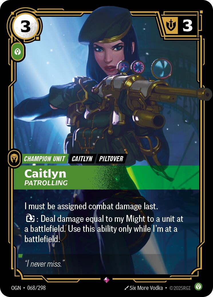 Caitlyn - En patrouille (068/298) (OGN)