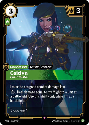 Caitlyn - Patrullando (068/298) (OGN)