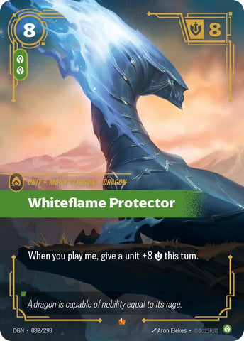 Image for Whiteflame Protector (082/298) (OGN) - Riftbound: League of Legends Trading Card Game