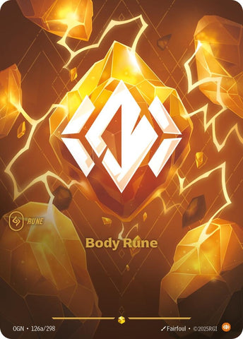 Rune corporelle (Art alternatif) (126a/298) (OGN)