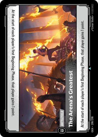 Image for The Arena's Greatest (290/298) (OGN) - Riftbound: League of Legends Trading Card Game