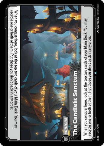 Image for The Candlelit Sanctum (291/298) (OGN) - Riftbound: League of Legends Trading Card Game