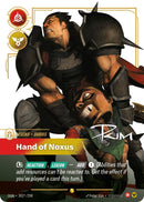Image for Darius - Hand of Noxus (Signature) (302*/298) (OGN) - Riftbound: League of Legends Trading Card Game