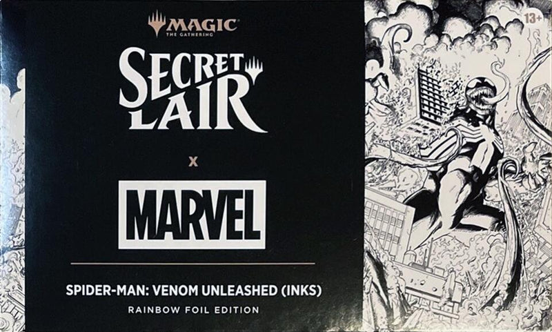 Secret Lair Drop: Secret Lair x Marvel's Spider-Man: Venom Unleashed (Inks) (Rainbow Foil Edition)