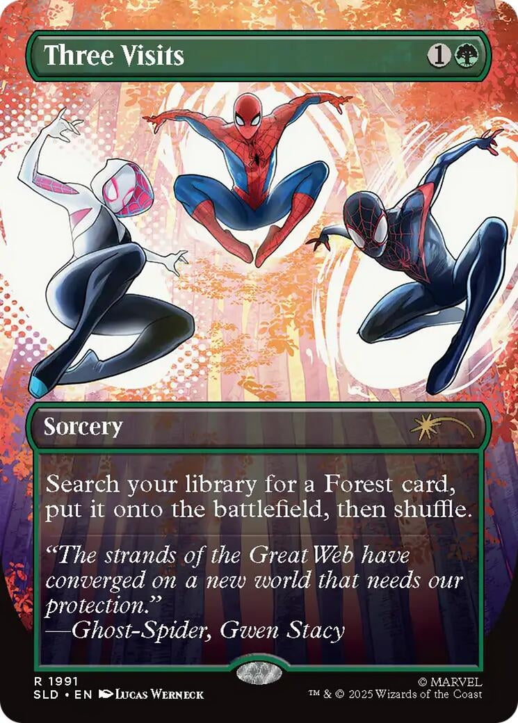 Image for Three Visits (1991) - Magic: The Gathering