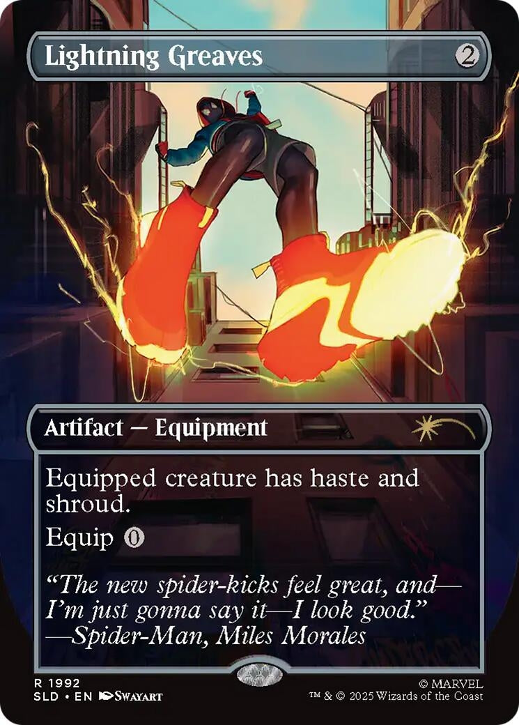 Image for Lightning Greaves (1992) (1992) - Magic: The Gathering