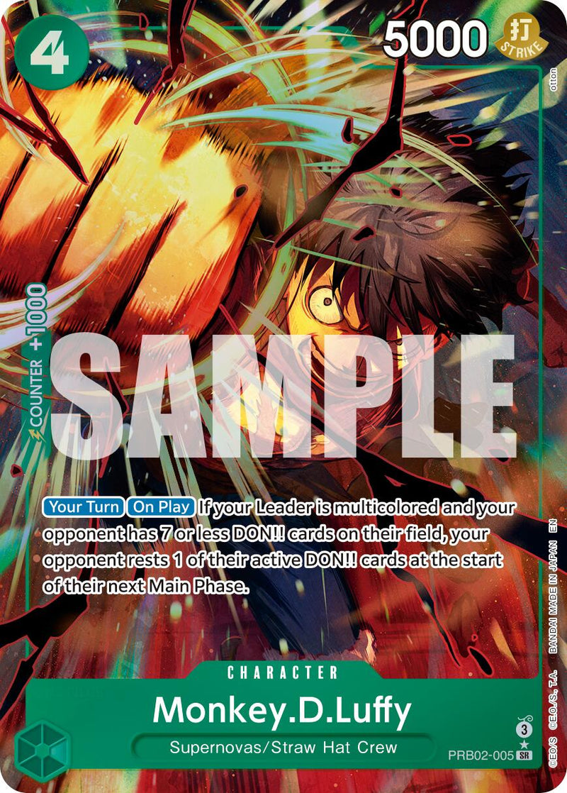Monkey.D.Luffy (Art Alternatif) [Premium Booster -The Best- Vol. 2]