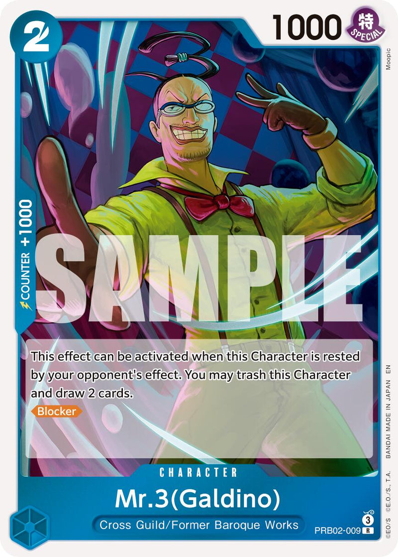 Mr.3 (Galdino) [Booster Premium -Le Meilleur- Vol. 2]