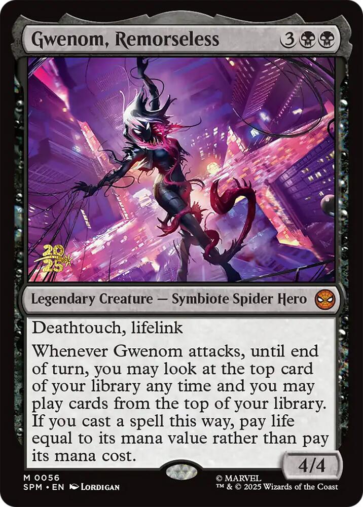 Gwenom, implacable [Promociones de prelanzamiento de Marvel's Spider-Man]
