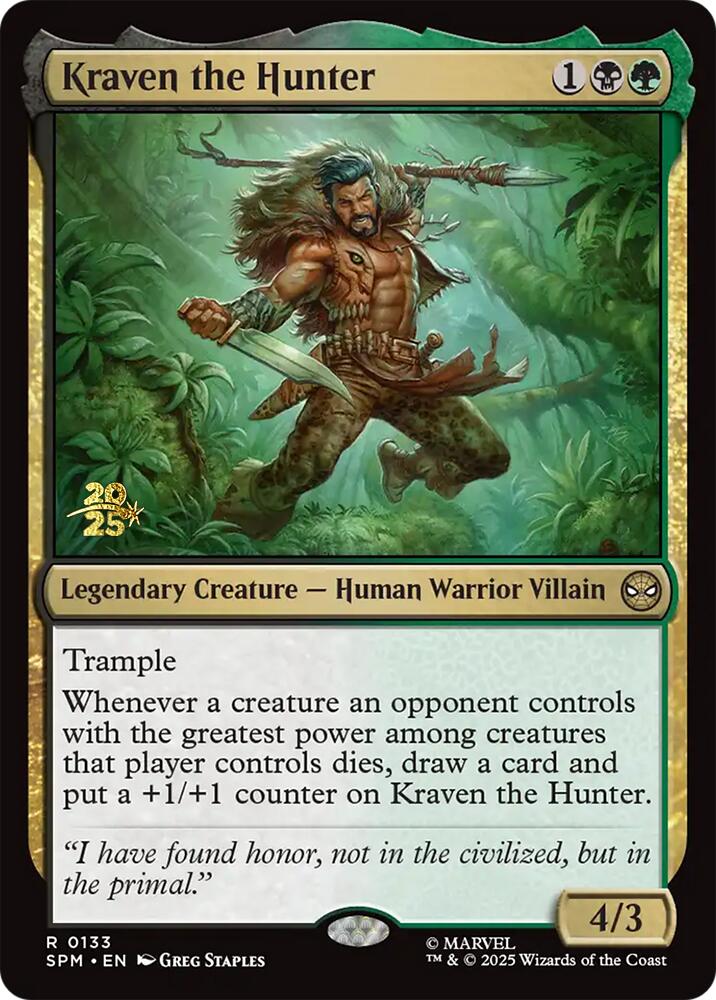 Kraven el Cazador [Promociones previas al lanzamiento de Marvel's Spider-Man]