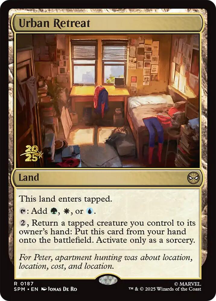 Retiro urbano [Promociones de Marvel's Spider-Man previas al lanzamiento]