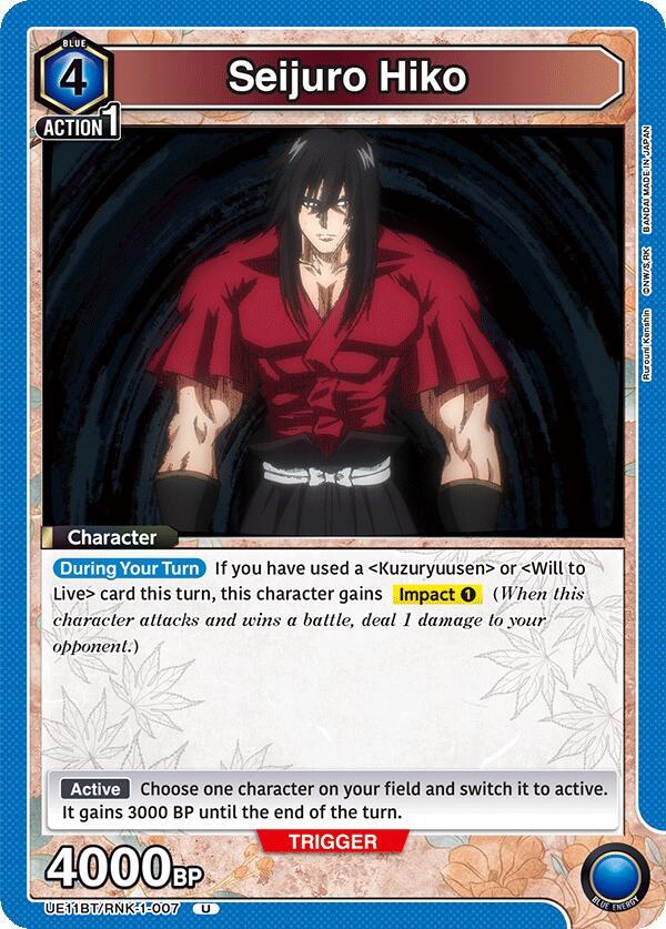 Seijuro Hiko (007) - UE11BT: Rurouni Kenshin (UE11BT)