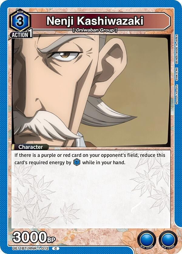 Image for Nenji Kashiwazaki (UE11BT/RNK-1-012) (UE11BT) - Union Arena