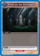 Image for Proof as the Strongest (UE11BT/RNK-1-031) (UE11BT) - Union Arena